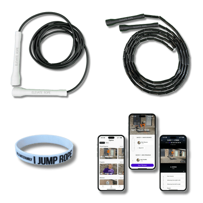 Ascent Jump Rope Starter Bundle – 2 Ropes + Band + App