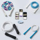 Athlete Jump Rope Set – 4 Pro Ropes + Band + App