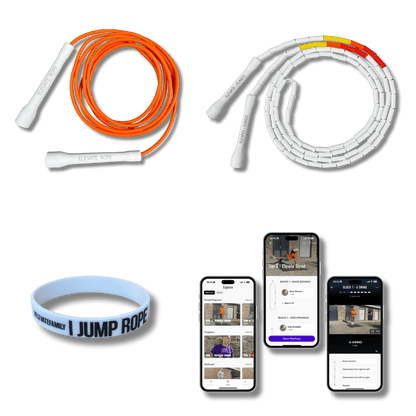 Ascent Jump Rope Starter Bundle – 2 Ropes + Band + App