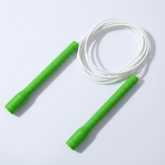 Cuerda para Saltar de Mango Largo (Hoja Verde)