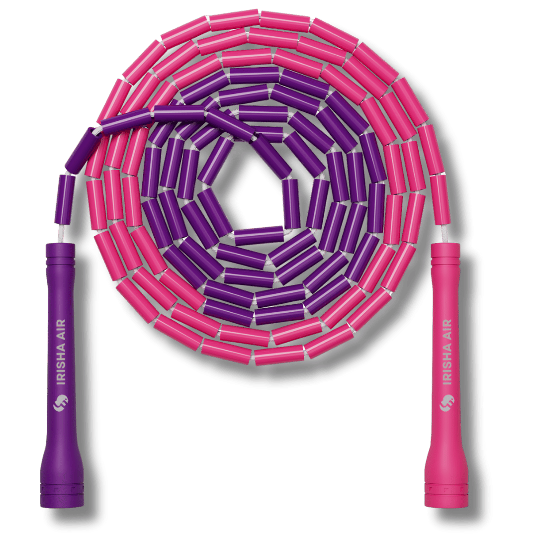 Irisha Berry Breeze Beaded - Learn Jump Rope Fast - Beginner-Friendly