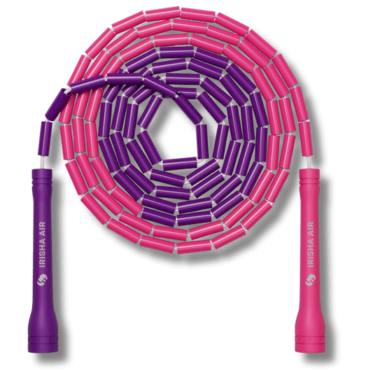 Irisha Berry Breeze Beaded - Learn Jump Rope Fast - Beginner-Friendly