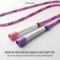 Freestyle Beaded Jump Rope – Pink/Purple