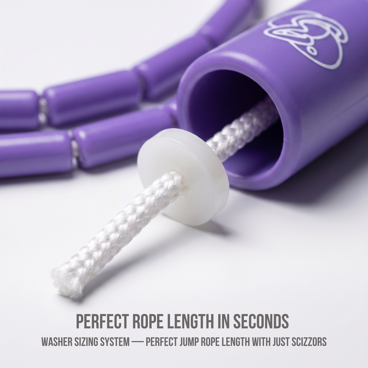 Freestyle Beaded Jump Rope – Pink/Purple