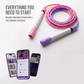 Freestyle Beaded Jump Rope – Pink/Purple