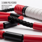 Freestyle Beaded Jump Rope – Red/Black