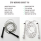 Freestyle Beaded Jump Rope – White