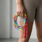 Rainbow – Cuerda para saltar con cuentas