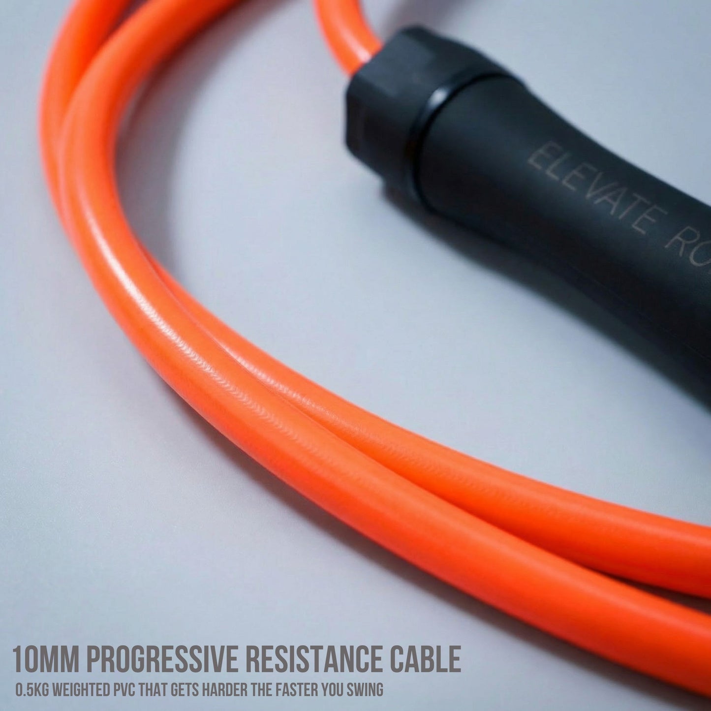 Heavy Jump Rope – Orange – 9ft