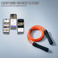 Heavy Jump Rope – Orange – 9ft