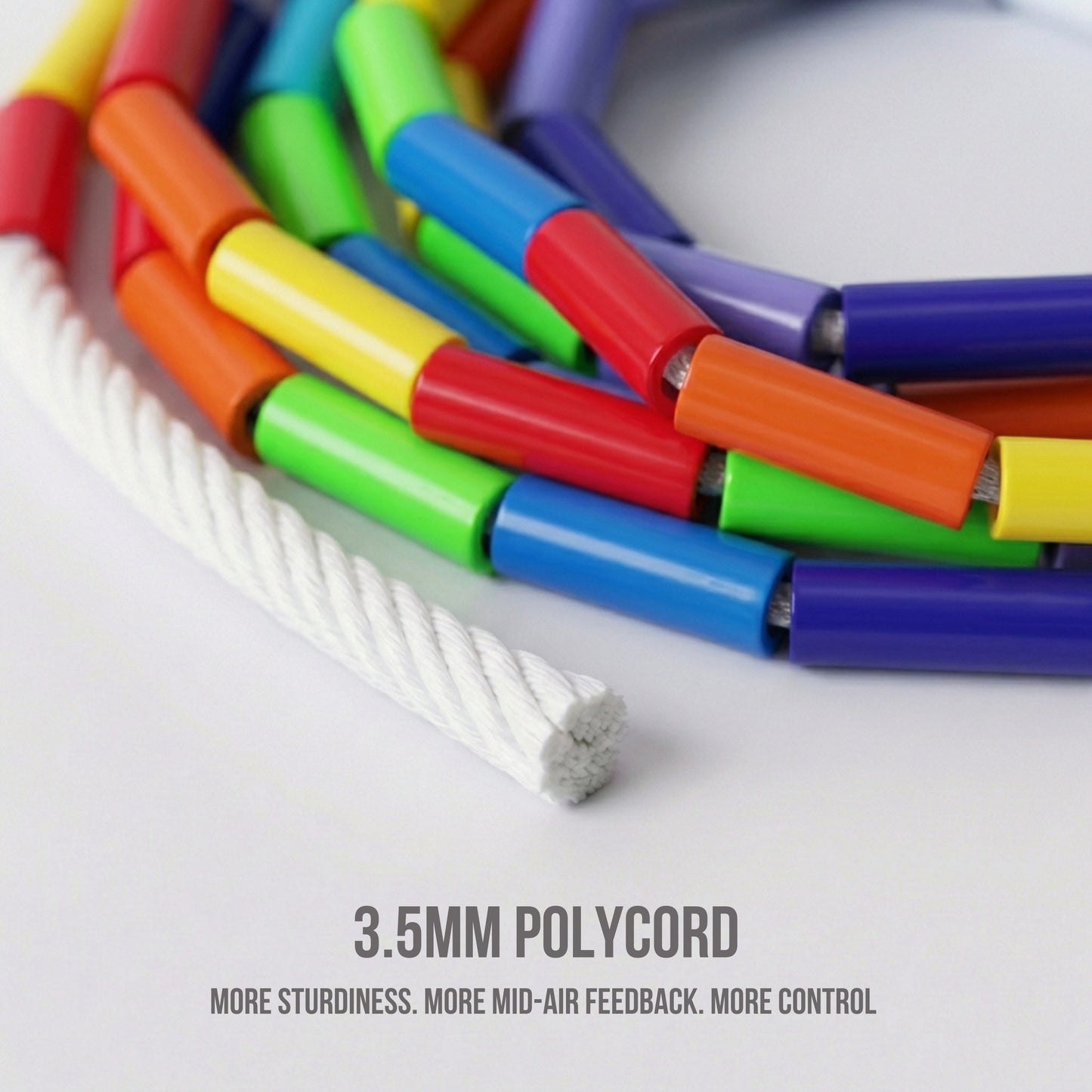 Rainbow – Cuerda para saltar con cuentas