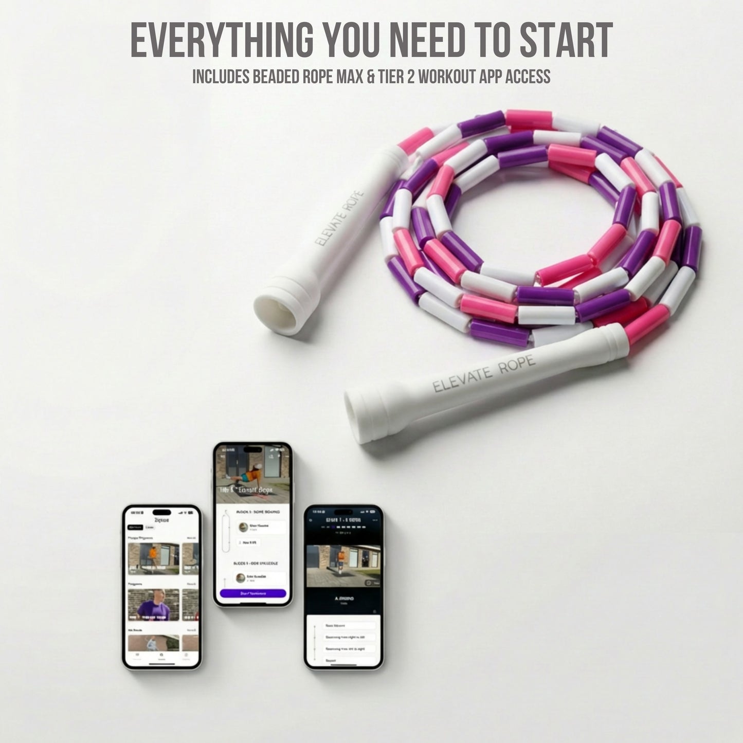 Beaded Jump Rope – Unicorn