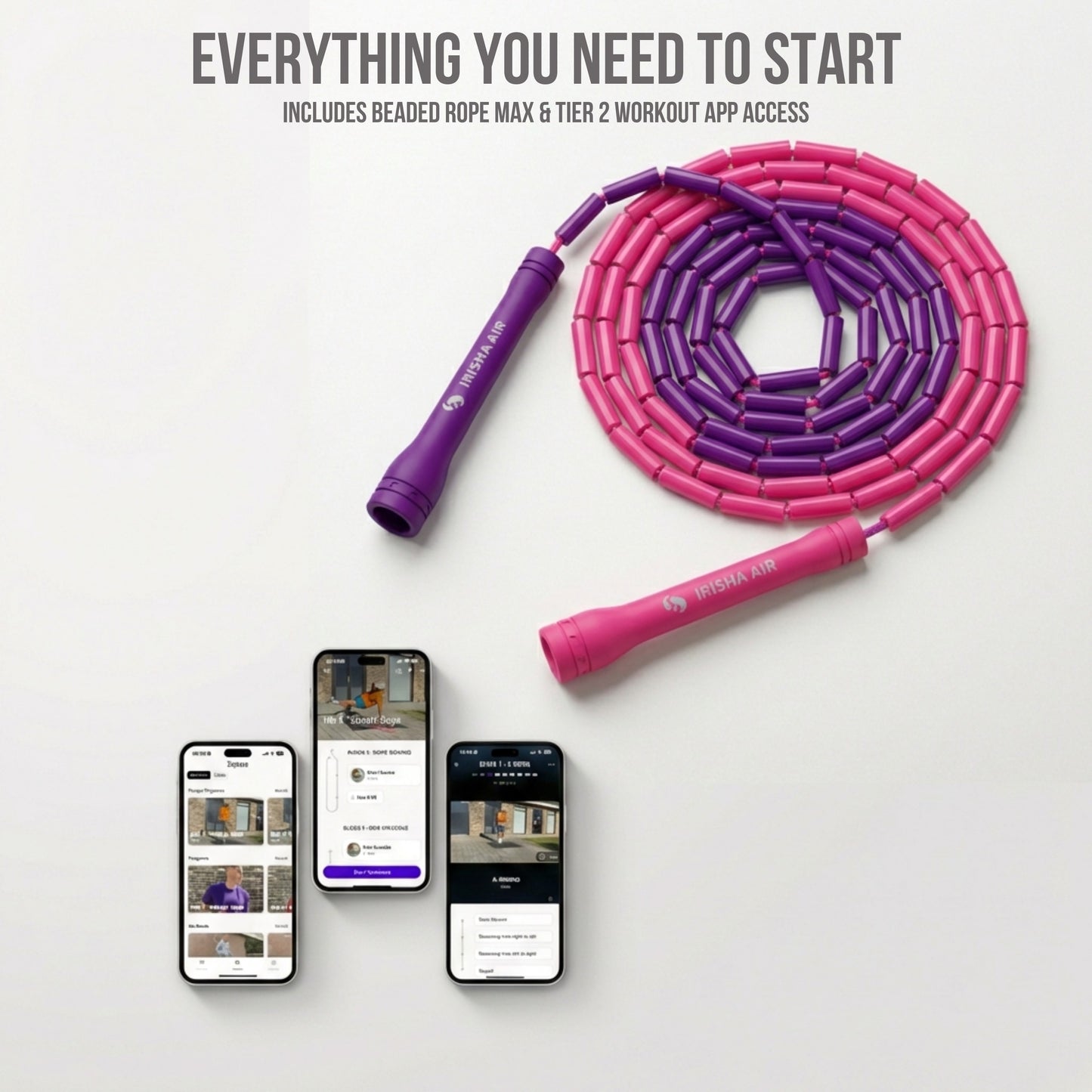 Irisha – Corda per saltare con perline