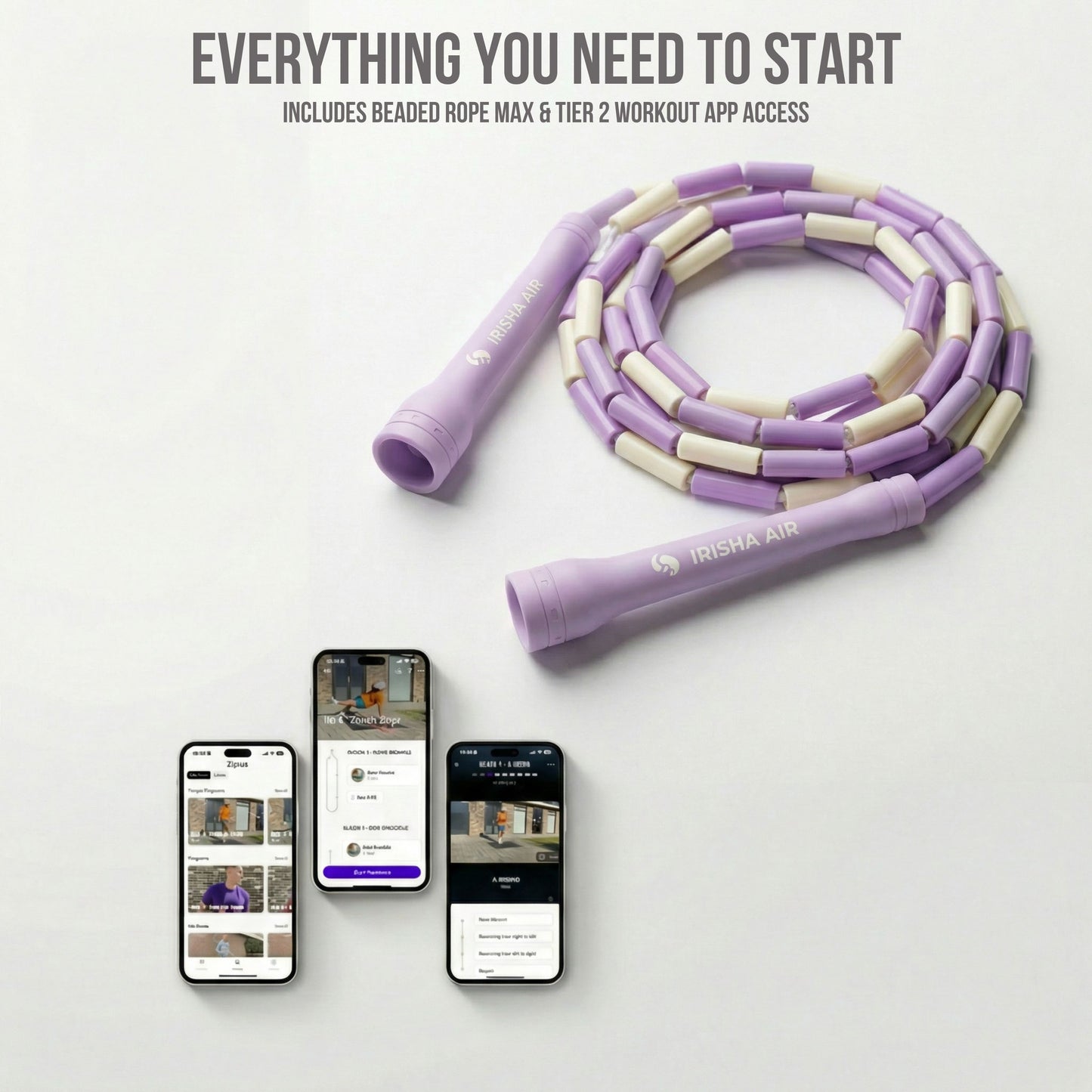 Irisha – Corda per saltare con perline