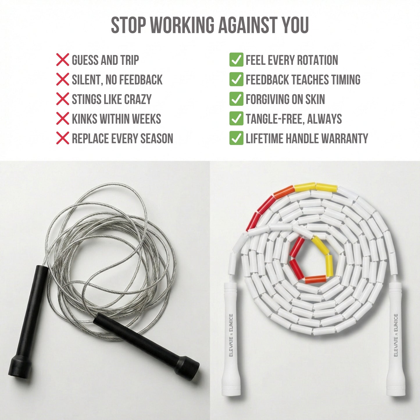 Ember - Cuerda para saltar con cuentas