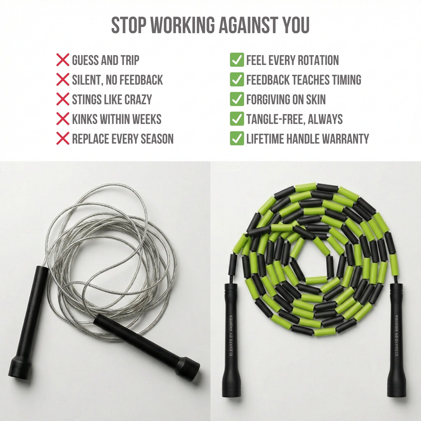 Jupiter - Corda per saltare con perline