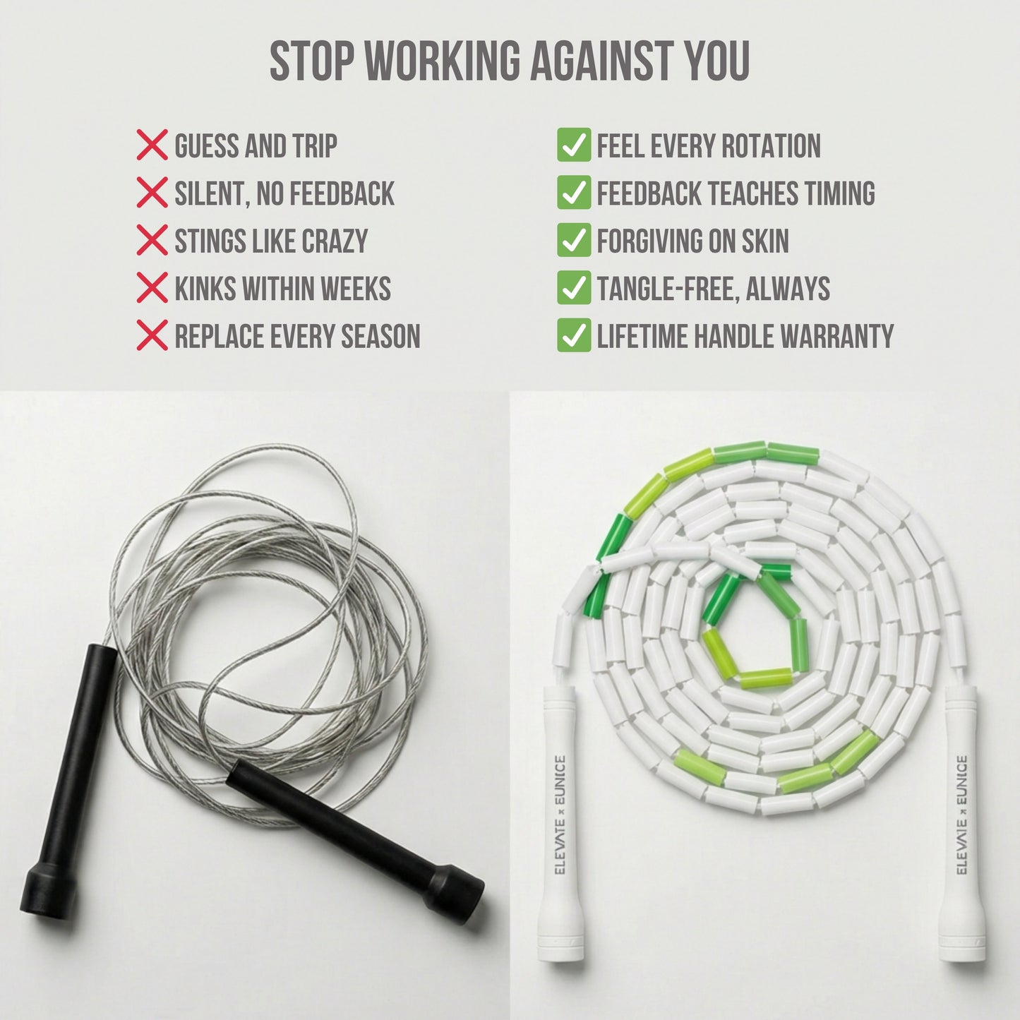 Storm - Corda per saltare con perline