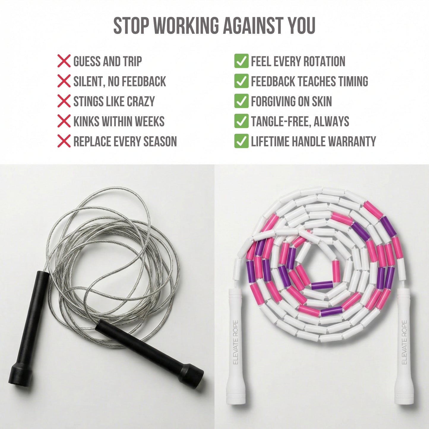 Beaded Jump Rope – Unicorn