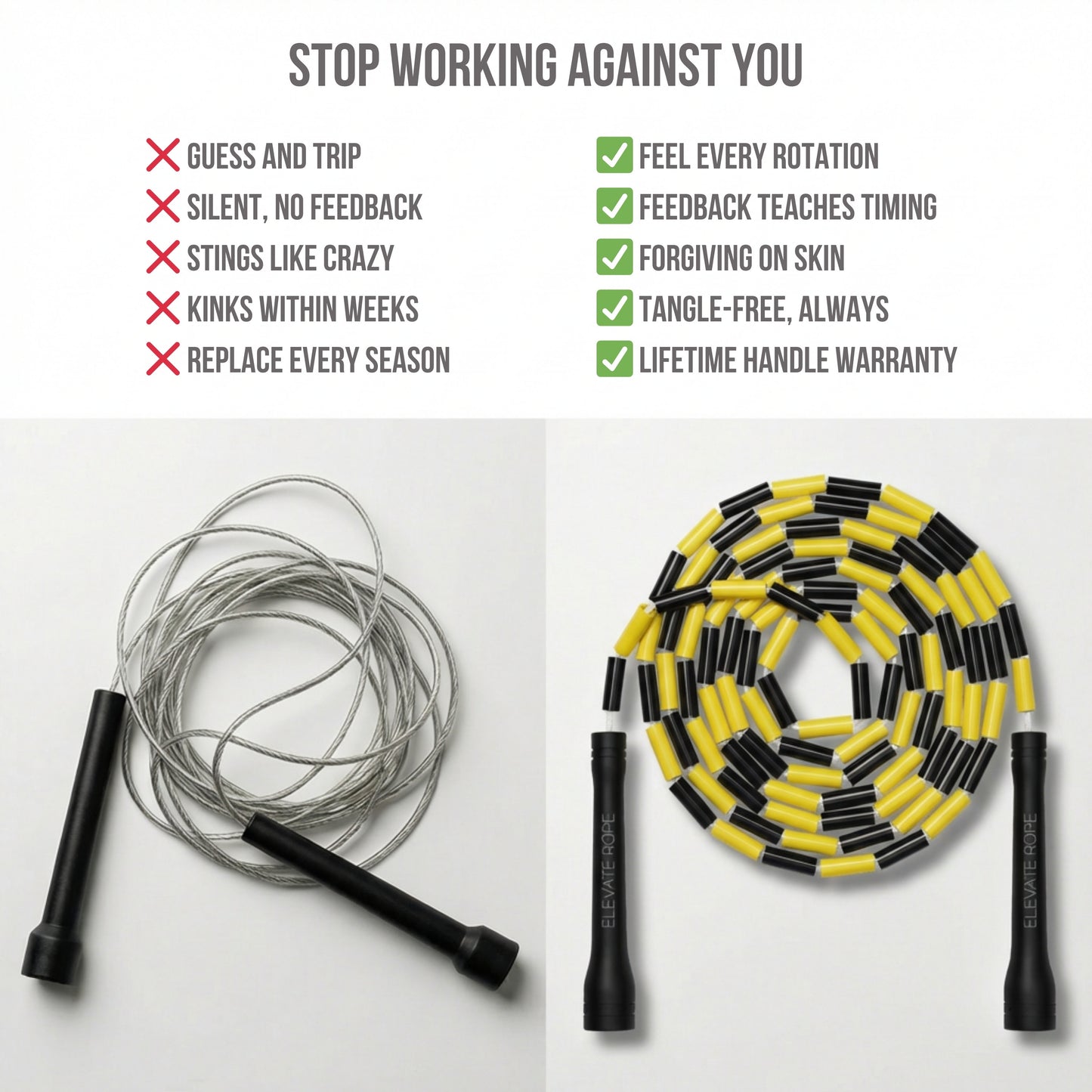 Venus - Cuerda para saltar con cuentas