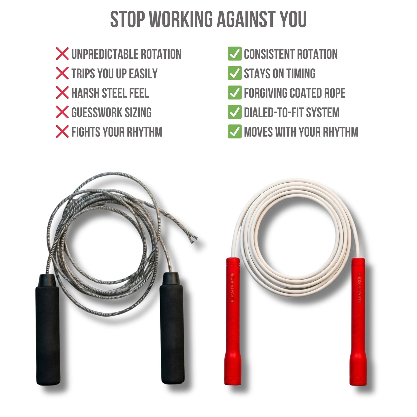 Freestyle Jump Rope – Red Ruby