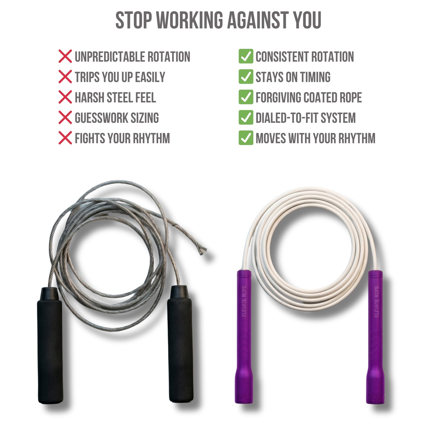 Freestyle Jump Rope – Purple Orchid