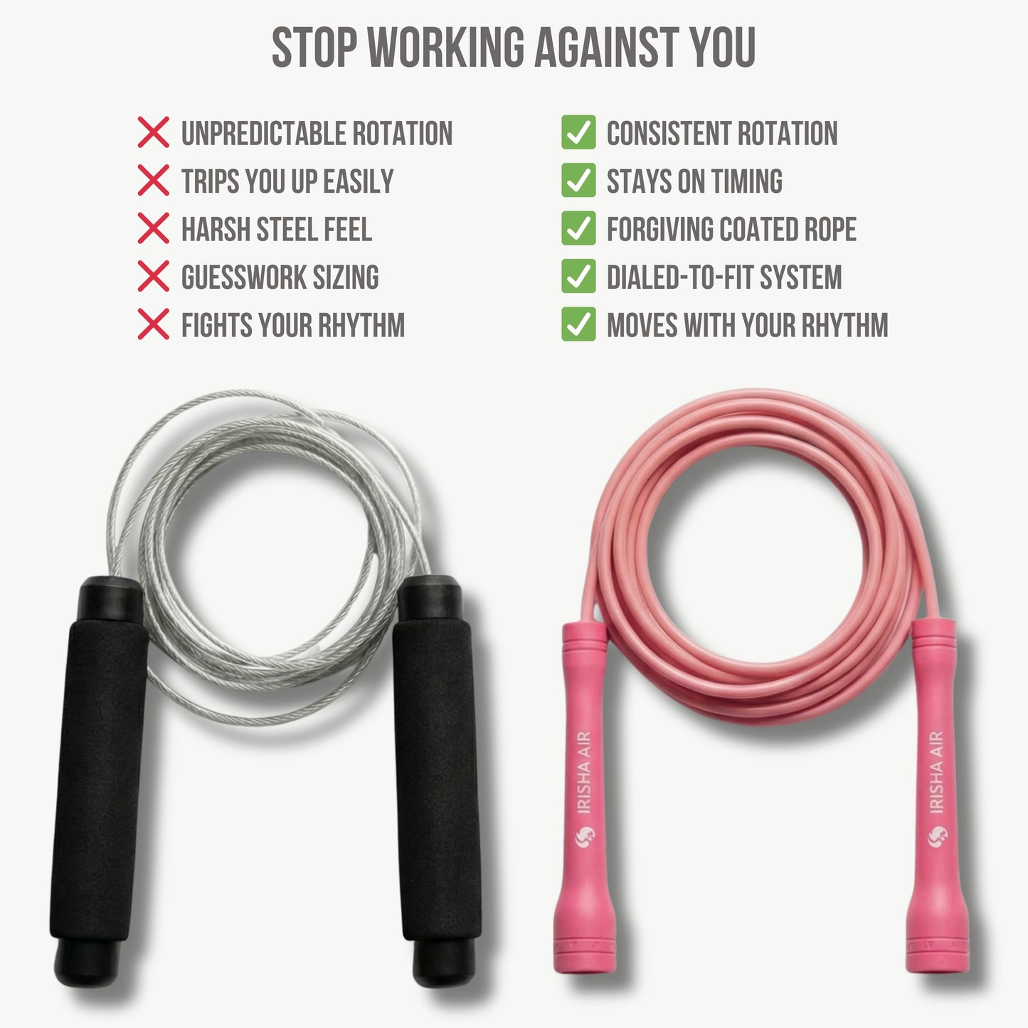 Corde à sauter Elevate Speed MAX (IRISHA)