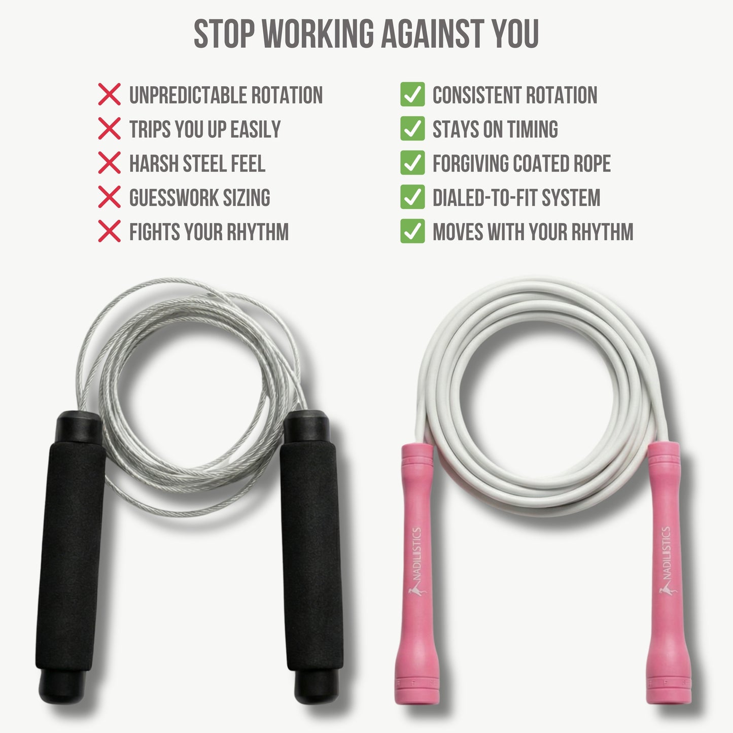 Corde à sauter Elevate Speed MAX (NADILETICS)