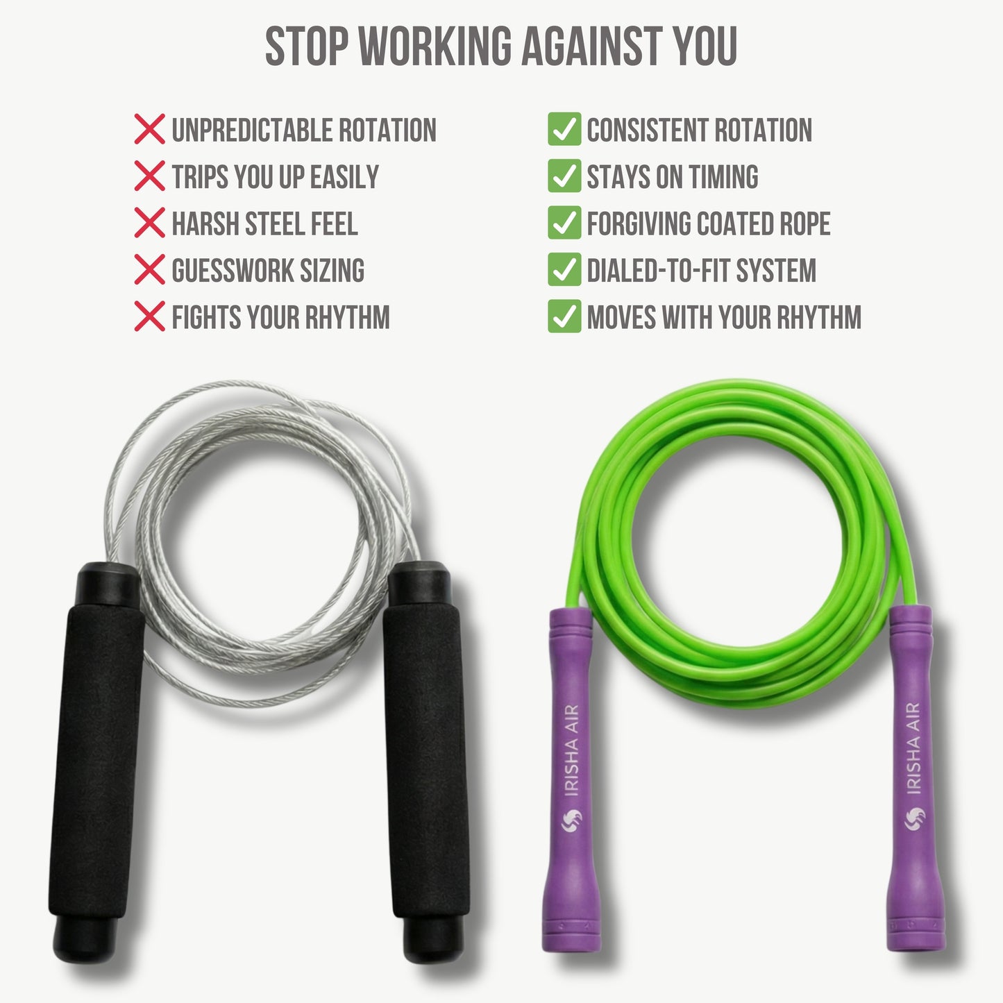 Corde à sauter Elevate Speed MAX (IRISHA)