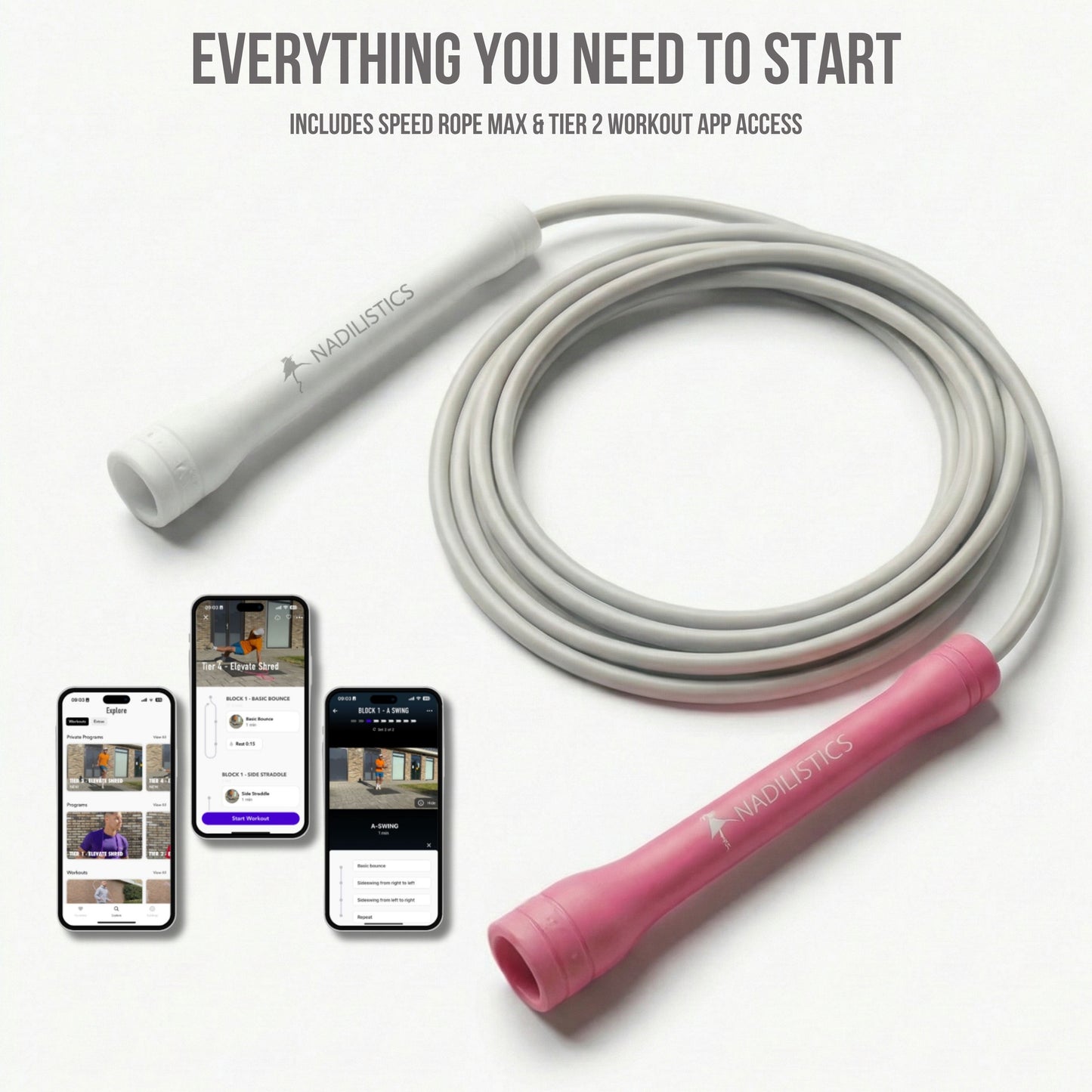 Corde à sauter Elevate Speed MAX (NADILETICS)
