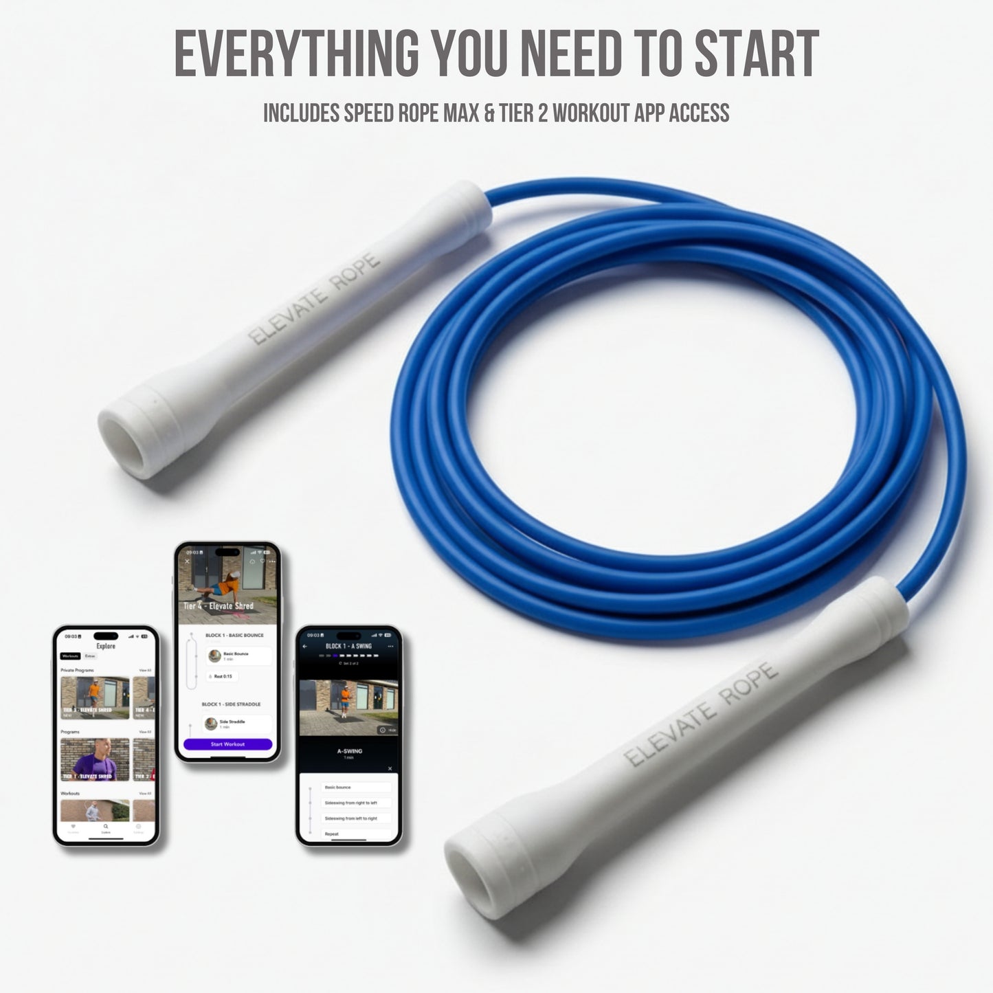 Corde à Sauter Élevée Vitesse MAX (SERENITY)