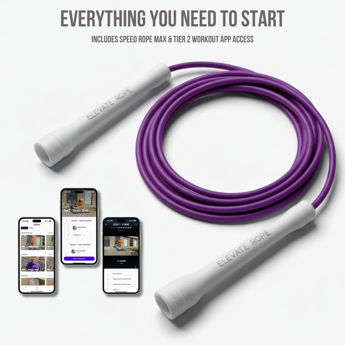 Corde à Sauter Élevée Vitesse MAX (CONFIANCE)