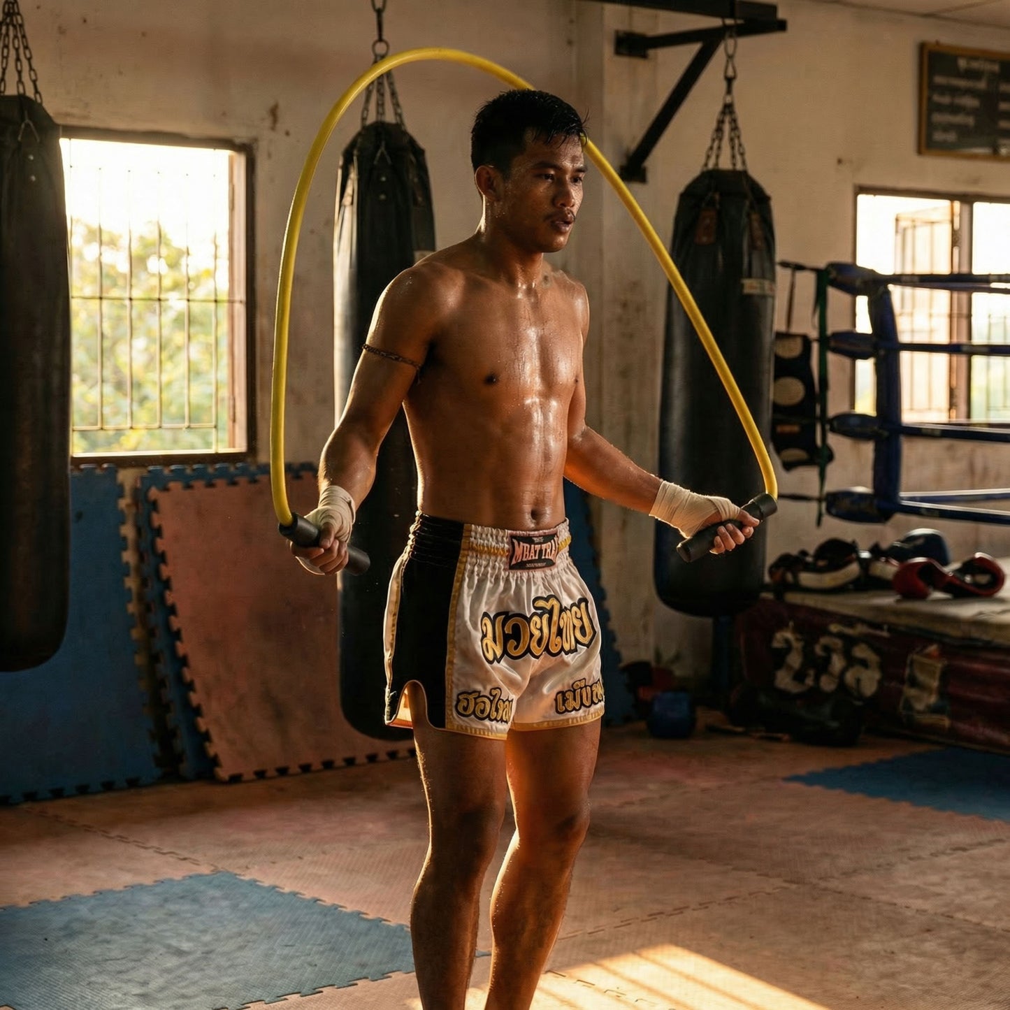 Heavy Jump Rope – Yellow – 9ft