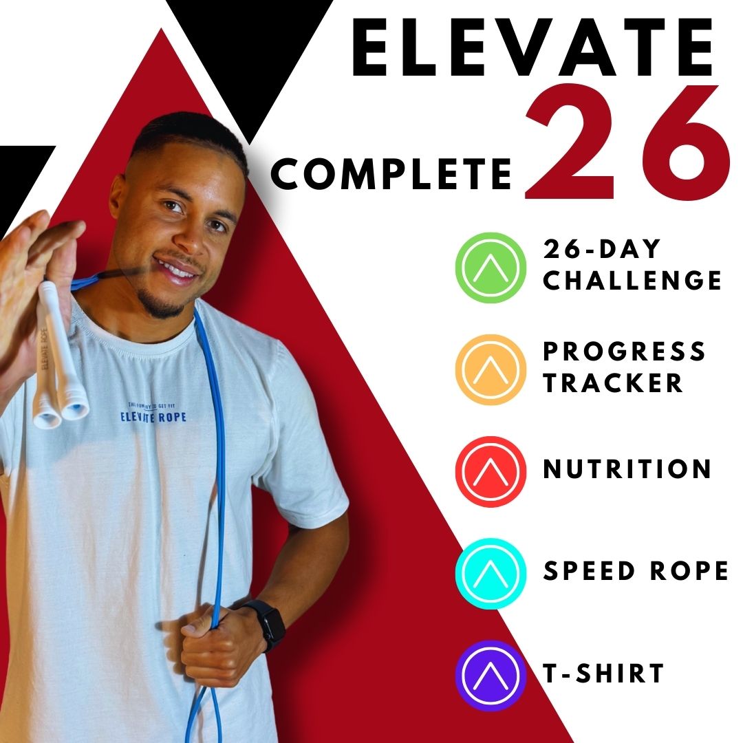 Elevate26 Complete Package — Speed Rope + Shirt + Program