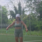 Cuerda para Saltar de Mango Largo (Coco Blanco)